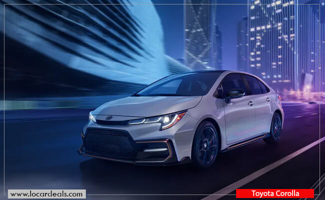 Toyota Corolla Push start stop button