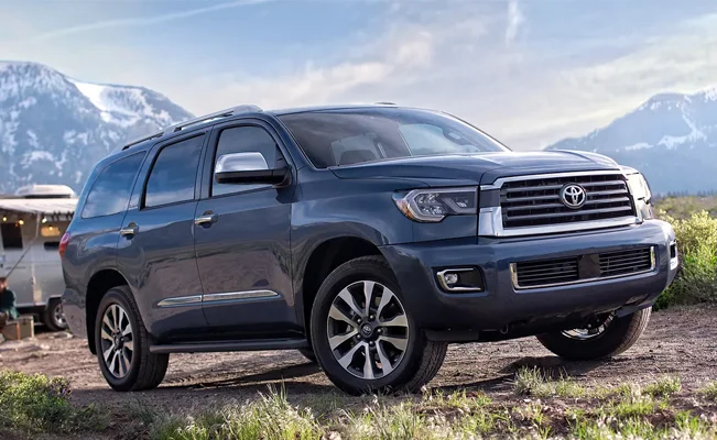 best suv for camping Toyota Sequoia