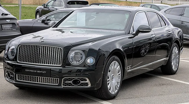 large sedan with a v8