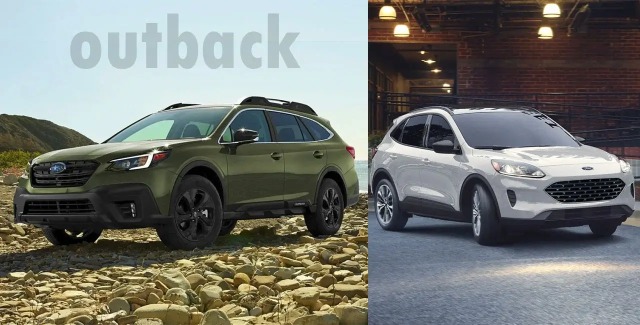 2021 Subaru Outback vs Ford Escape SUVs Comparison – Pro Review