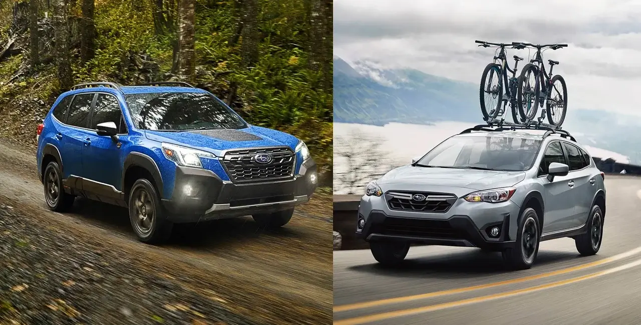 2022 Subaru Forester vs Crosstrek Detailed Comparison