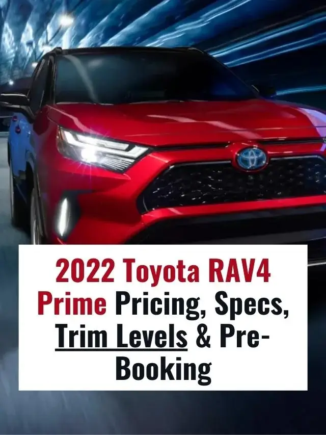 2022 Toyota RAV4 Prime Pricing