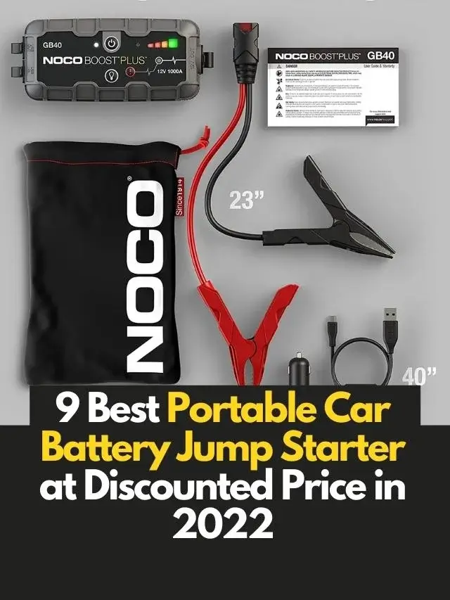 9 Best Portable Car Battery Jump Starter at Discounted Price in 2022