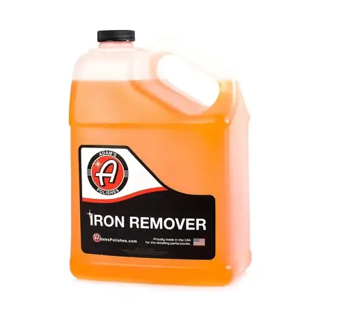  removing iron from car paint