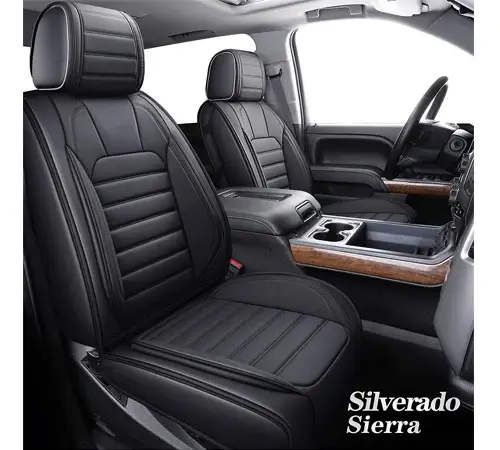 chevy silverado leather seat covers