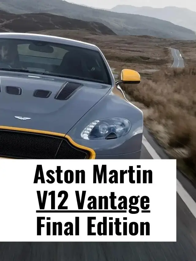 Aston Martin V12 Vantage Final Edition