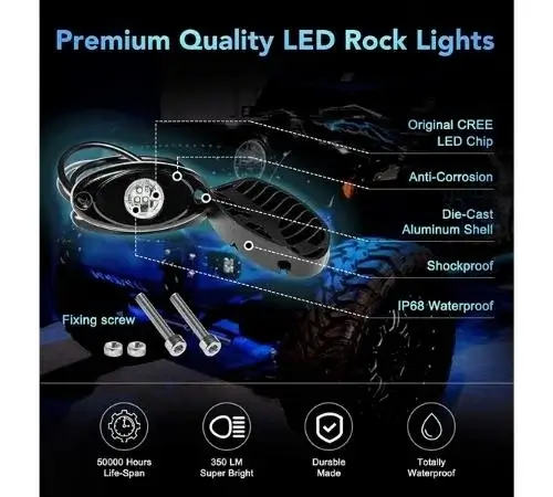 best led rock lights for trucks