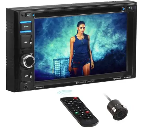 double din stereo with backup camera