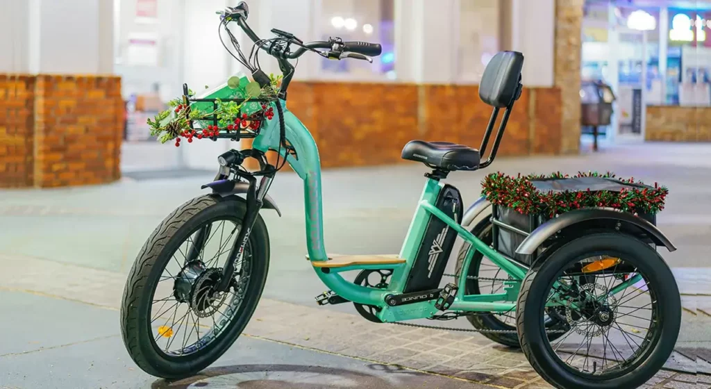 GRANDTAN CITY THREE-WHEEL ELECTRIC BIKE