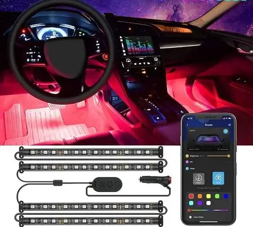 best led light strips for car interior