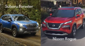 2023 Subaru Forester vs Nissan Rogue