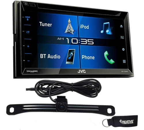Car stereo with DVD player