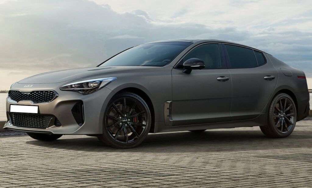 Kia Stinger affordable cars with paddler shifters