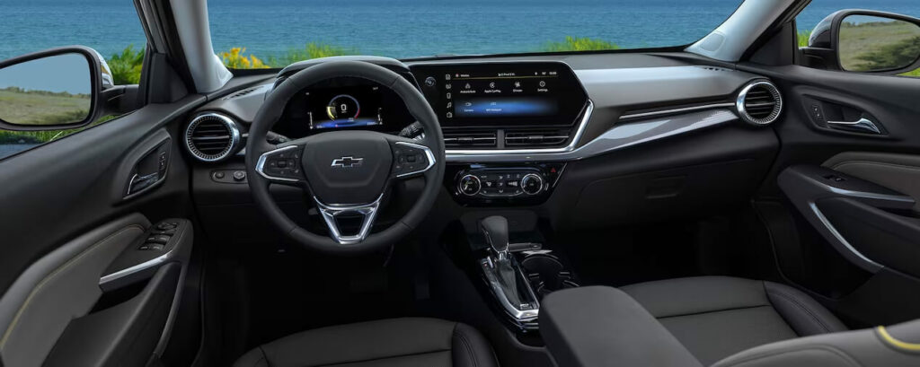 chevrolet trax 2024 interior