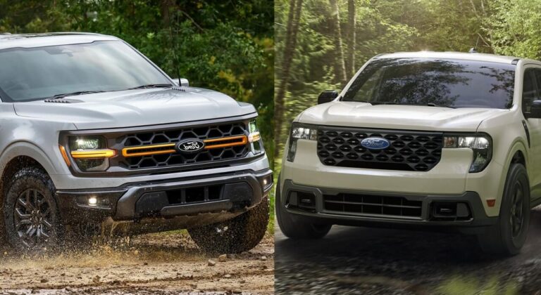 Great Description About Ford Maverick Next To F150